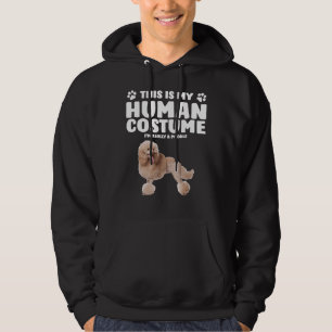Sudadera Este es mi disfraz humano. Soy realmente un perro