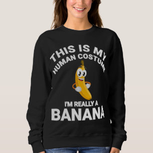 Sudadera Este Es Mi Disfraz Humano. Soy Realmente Un Sombre