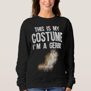 Sudadera Este Es Mi Disfraz Soy Una Gerbil Halloween Lindo