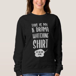 Sudadera Este es mi drama viendo el drama coreano de K-Dram