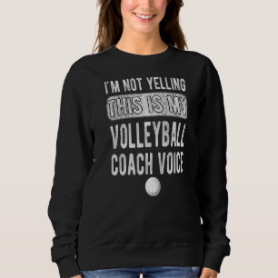 Sudadera Este Es Mi Entrenador De Voleibol