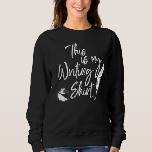 Sudadera Este Es Mi Escritor Gracioso.