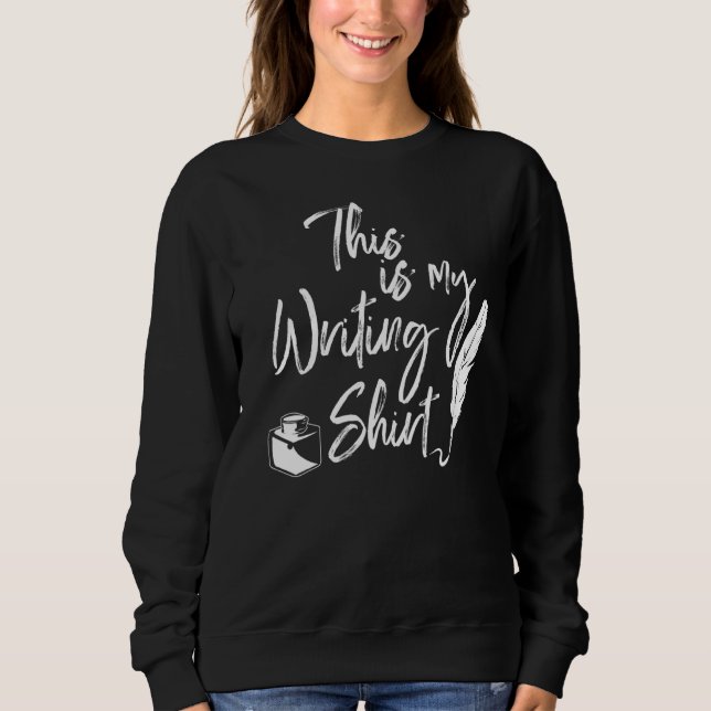Sudadera Este Es Mi Escritor Gracioso. (Anverso)