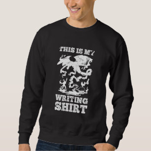Sudadera Este Es Mi Escritura Autor Escritor Maestro Diario