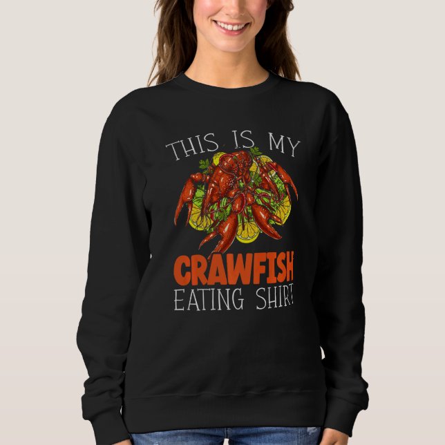 Sudadera Este Es Mi Festival Cajun Crawfish (Anverso)