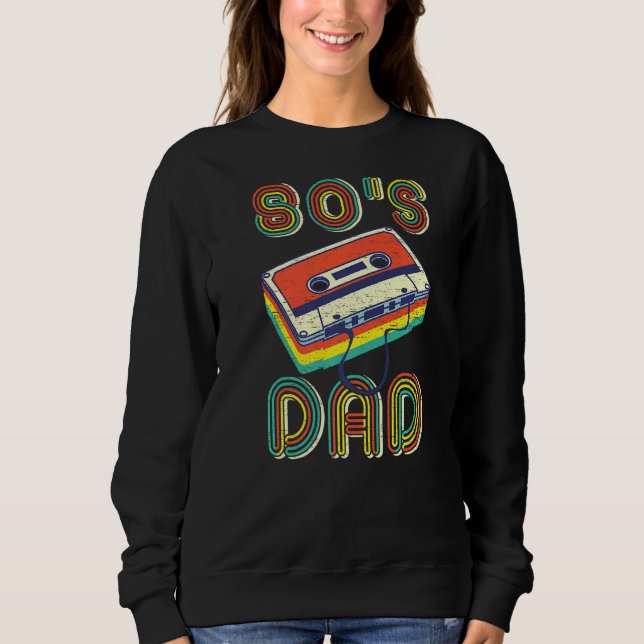 Sudadera Este es mi Fiesta de 80s Dad Retro 80S 90S (Anverso)