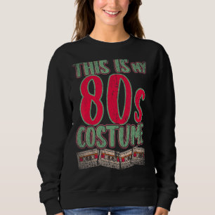 Sudadera Este es mi Fiesta de disfraces de 80's 1980 Retro