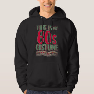 Sudadera Este es mi Fiesta de disfraces de 80's 1980 Retro 