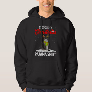 Sudadera Este es mi gato de Navidades Pajama Scottish