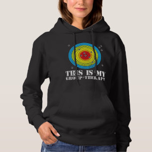 Sudadera Este Es Mi Grupo Terapia Gun Range Target Shooting