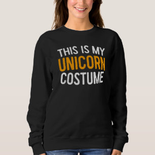 Sudadera Este Es Mi Halloween De Disfraces De Unicornio