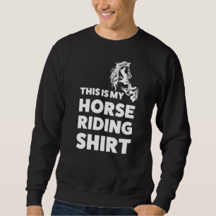 Sudadera Este Es Mi Hípica Ecuestre