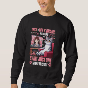Sudadera Este es mi K-Drama viendo sólo un episodio más