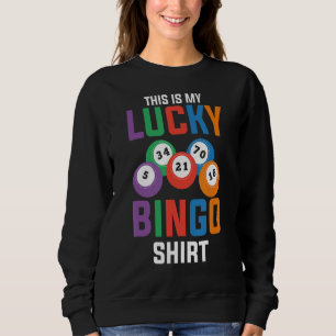 Sudadera Este Es Mi Lucky Bingo Gamblgo Bingo Player Bing