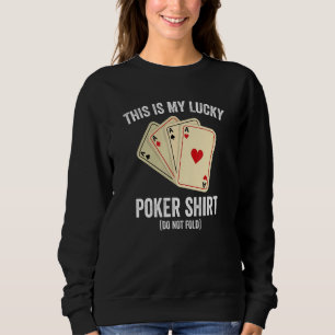 Sudadera Este Es Mi Lucky Poker Card Player Lucky Gambler