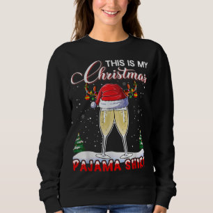 Sudadera ESTE ES MI NAVIDAD Champagne Glass Pajama