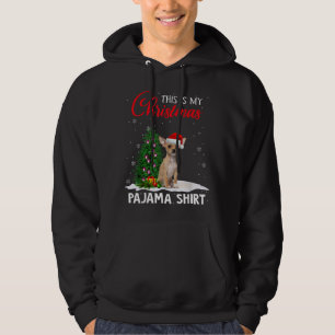 Sudadera Este Es Mi Navidad Pajama Chihuahua Xmas Perro Lov