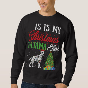 Sudadera Este Es Mi Navidad Pajama Dalmatian Lover Dog Gi