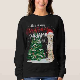 Sudadera Este Es Mi Navidad Pajama Funny Shiba Inu Perro Lo
