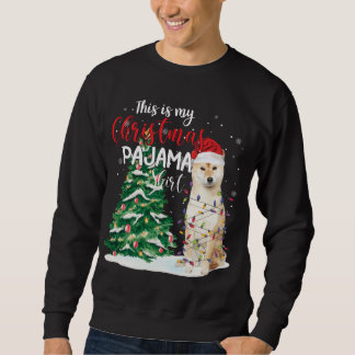 Sudadera Este Es Mi Navidad Pajama Funny Shiba Inu Perro Lo