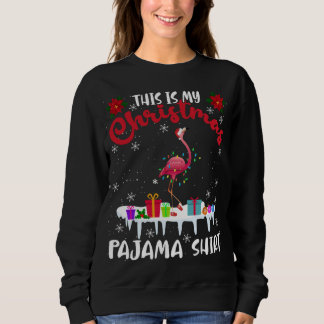 Sudadera Este Es Mi Navidad Pajama Xmas Doberman Light Sa