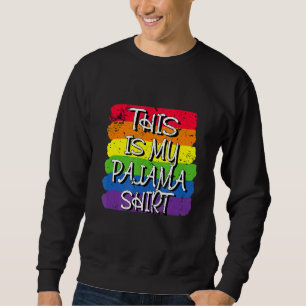 Sudadera Este es mi orgullo LGBT arcoiris homosexual