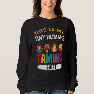 Sudadera Este Es Mi Pequeño Humanidad Taming Daycare Provid