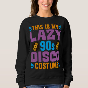 Sudadera Este es mi perezoso discípulo disco de los 90 Fies