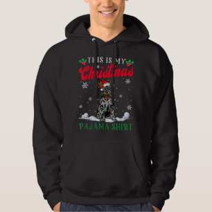 Sudadera Este Es Mi Perro Navidad Pajama Schnauzer