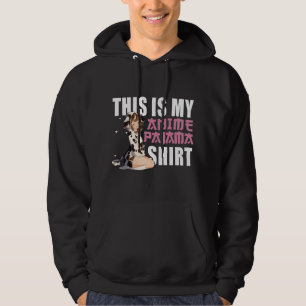 Sudadera Este Es Mi Pijama De Anime - Pijamas Para n Chicas