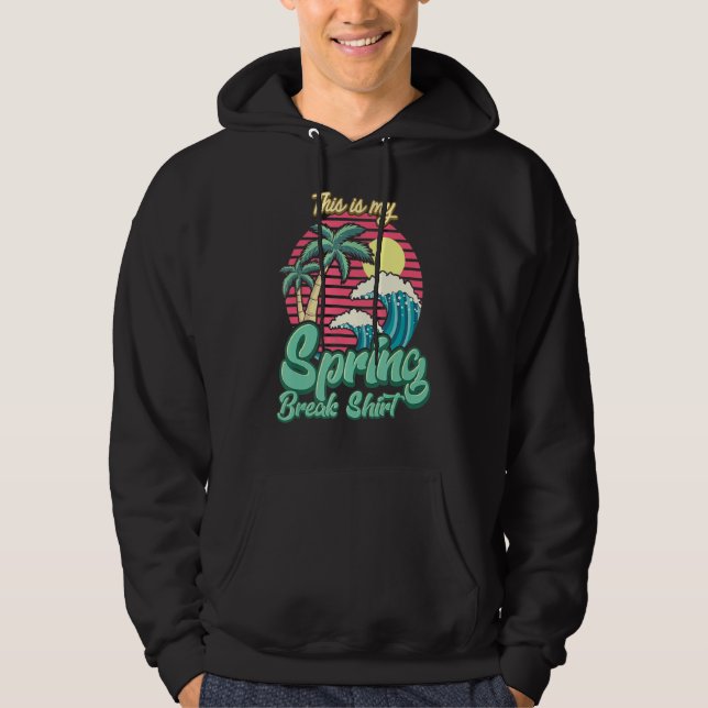 Sudadera Este Es Mi Primavera Estilo Retro Verano 2022 (Anverso)