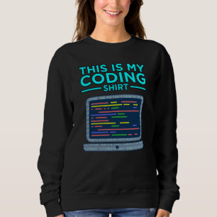 Sudadera Este Es Mi Programador De Programación Para Orden