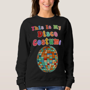Sudadera Este es mi retro Fiesta Funky con disfraces disco 