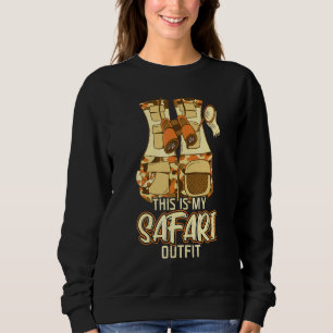 Sudadera Este Es Mi Traje De Safari Safari Familiar