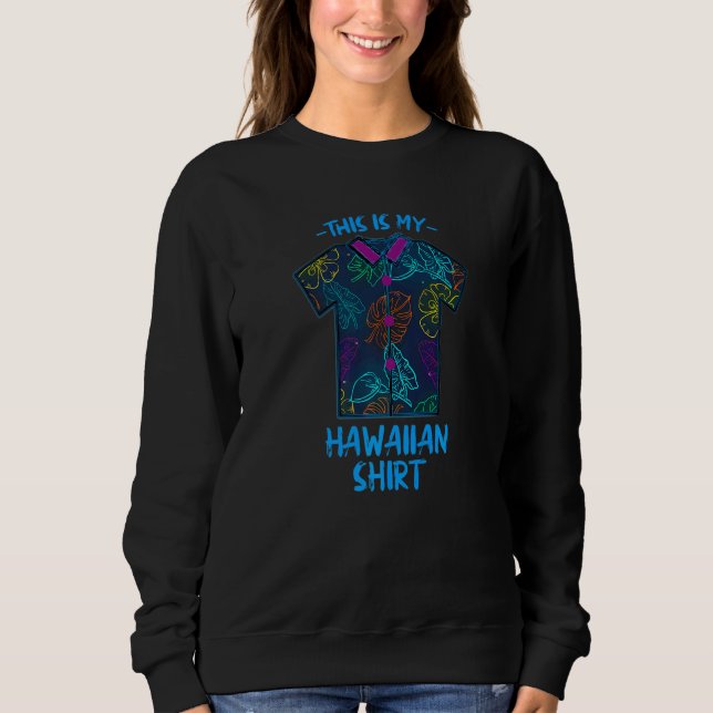 Sudadera Este Es Mi Verano De Playa De Hawaii Bum 40 (Anverso)