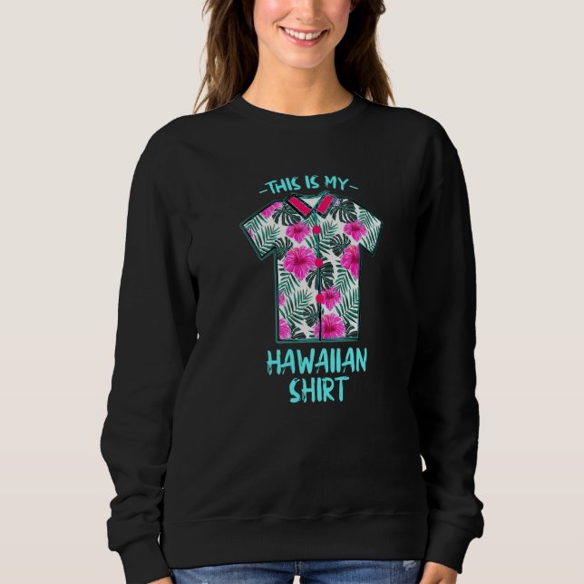 Sudadera Este Es Mi Verano De Playa De Hawaii Bum 46 (Anverso)