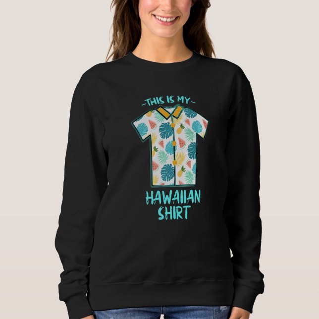 Sudadera Este Es Mi Verano De Playa De Hawaii Bum 63 (Anverso)