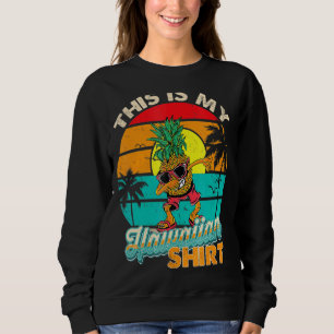 Sudadera Este es mi verano hawaiano de piña de baño