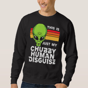 Sudadera Este Es Sólo Mi Divertido Humano Chubby Gracioso A