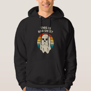 Sudadera Este Es Un Disfraz Retro De Halloween De Fantasma