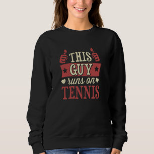 Sudadera Este Hombre Se Encarga Del Tenis Práctico Entrenad