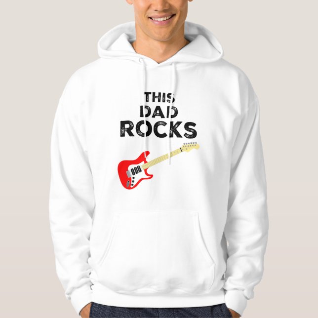 Sudadera Este papá Rocks (Anverso)