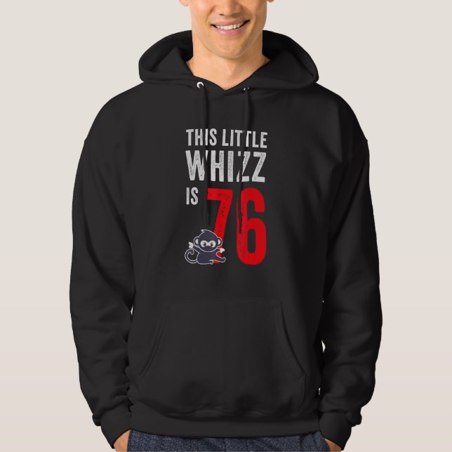 Sudadera Este Pequeño Whizz Tiene 76 Años (Anverso)