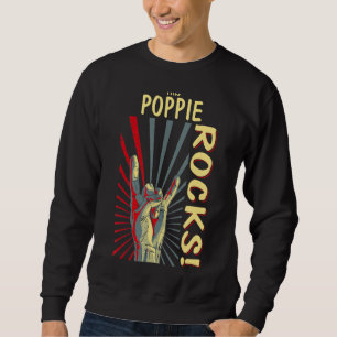 Sudadera Este Poppie Rocks Vintage Retro Concert 70s 80s Fu