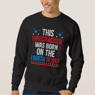 Sudadera Este Rastreador Nació El 4 De Julio Bi