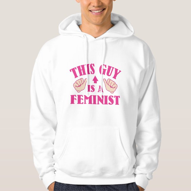 Sudadera Este Tipo Es Feminista (Anverso)