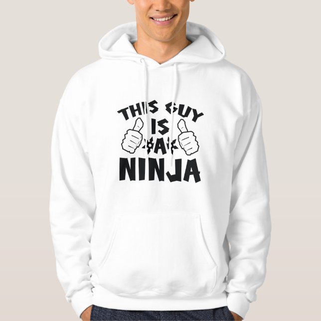 Sudadera Este Tipo Es Ninja (Anverso)