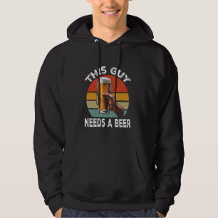 Sudadera Este Tipo Necesita Una Abeja Vintage De Cerveza Pa
