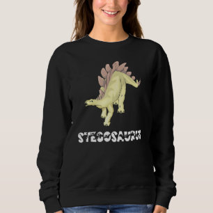 Sudadera Estegosaurio Dinosaurio Dino Saurio Reptil Hierba