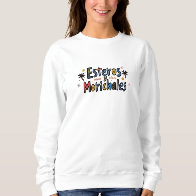 Sudadera “Esteros y Morichales” –  LLanos  Venezolanos (Anverso)
